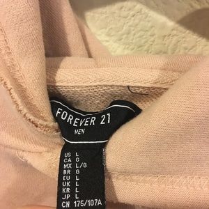 Forever 21 Sweaters - Forever 21 men's light pink hoodie Forever 21 Sweaters - Forever 21 men's light pink hoodie